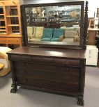 Empire Revival Mahogany Dresser