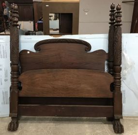 Empire Revival Mahogany Poster Bed