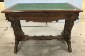 Antique Eastlake Victorian Library Table