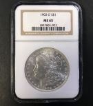 1902 Morgan Dollar MS65