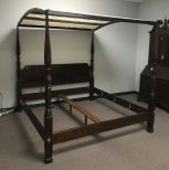 Henredon King Size Canopy Four Poster Bed