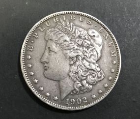 1902 Morgan Dollar Coin