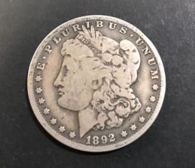 1892-O Morgan Dollar