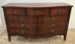 Dixie Furniture Duncan Phyfe Bow Front Dresser