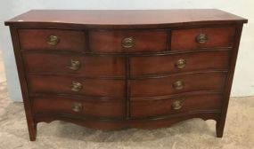 Dixie Furniture Duncan Phyfe Bow Front Dresser