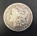 1884-S Morgan Dollar