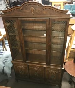 French Provincial Style China Cabinet