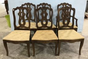 Six French Provincial Dining Chairs