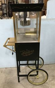 Old Fashioned Movie Time Popcorn Cart