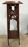 Antique Reproduction Cherry Plant Stand