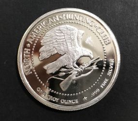 The American Prospector 1985 Silver Coin