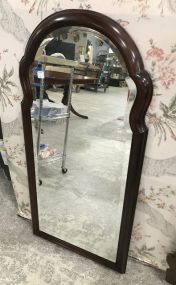 Beveled Cherry Framed Wall Mirror