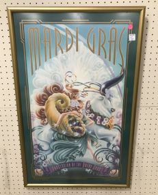 Mardi Gras Signed Poster