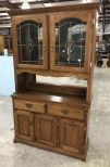 Vintage Oak Hutch