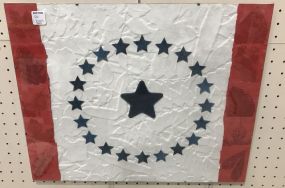 Signed Stennis Flag Paper Art
