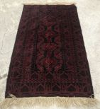 Hand Woven Belutch Afghan Wool Rug