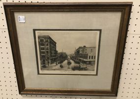 Capital Street 1922 Print by Philly Soge