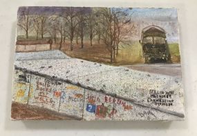 Berlin Wall 1961-1989 by Earnestine Stringer