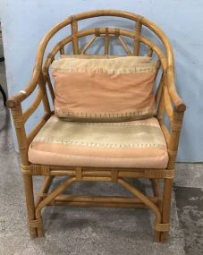 Bent Bamboo Arm Chair