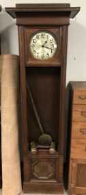 Antique English Long Case Grand Father Clock