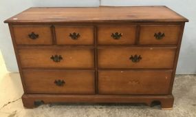 Vintage Maple Double Dresser