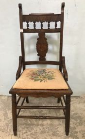 Vintage Eastlake Victorian Side Chair