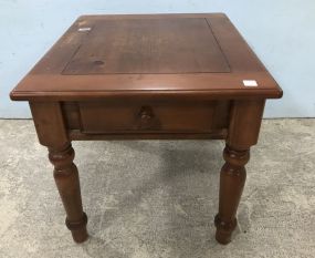 Modern Single Drawer Side Table