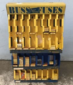 Vintage Buss Fuses Display Stand