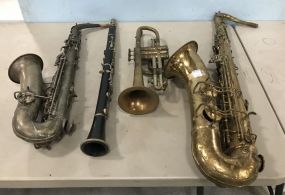 Group of Vintage Collectible Instruments