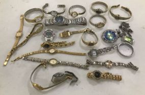 Group of Vintage Wrist Watches and Pocket Watches