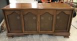 Large Cherry Radio Cabinet