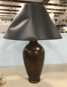 New Copper Finish Metal Lamp