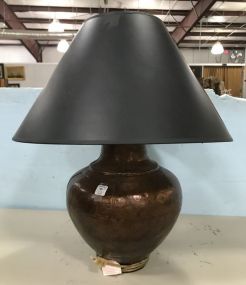 New Copper Finish Metal Lamp