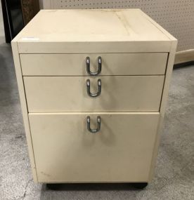 White Painted Organizing Cabinet