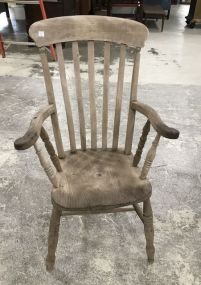 Primitive Weathered Arm Chair