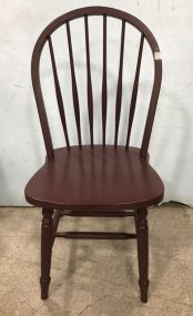 Painted Modern Windsor Style Side Chair