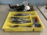 Group of Flatware and Utensils.