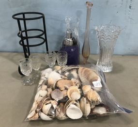 Assorted Collectibles and Glassware