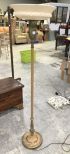 Vintage Brass Floor Lamp