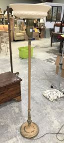 Vintage Brass Floor Lamp