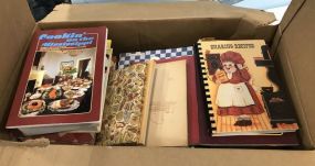 Box Lot of Cooking Books