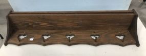 Vintage Primitive Style Wall Rack