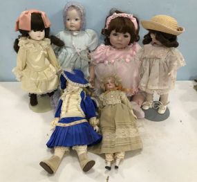 Group of Collectible Dolls