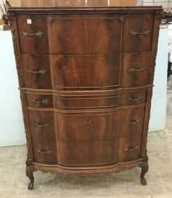 Antique French Walnut Chest of Drawers