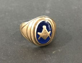 Vintage Masonic Ring