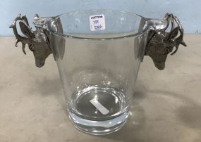 Modern Decorative Elk Heads Ice Bucket