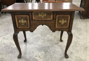 Antique Queen Anne Wall Console Table