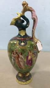 Austria Hand Painted Ewer