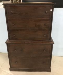 Vintage Chest on Chest