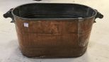 Antique Copper Bucket